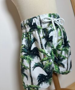 Alternative view of Boxer bianco con palme Island Coco