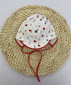 Cappello con visiera e paraorecchie pesciolini Jamiks