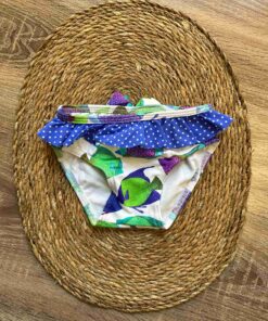 Costume bimba slip con pesciolini