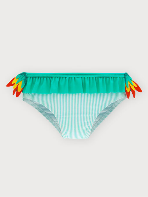 Costume a mutandina bimba con ali di tucano Sardon