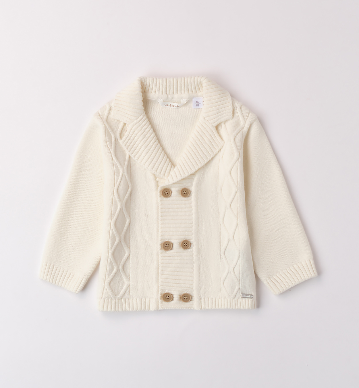 Cardigan doppio petto Minibanda