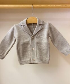 Cardigan lana rever Ninnaoh