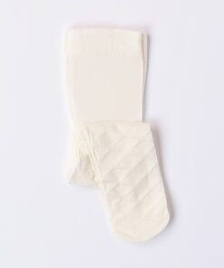 Collant bianco Minibanda