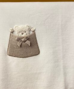 Alternative view of Copertina scialle Ninnaoh beige