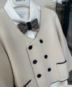 Alternative view of Completo pied de poule Baby A.