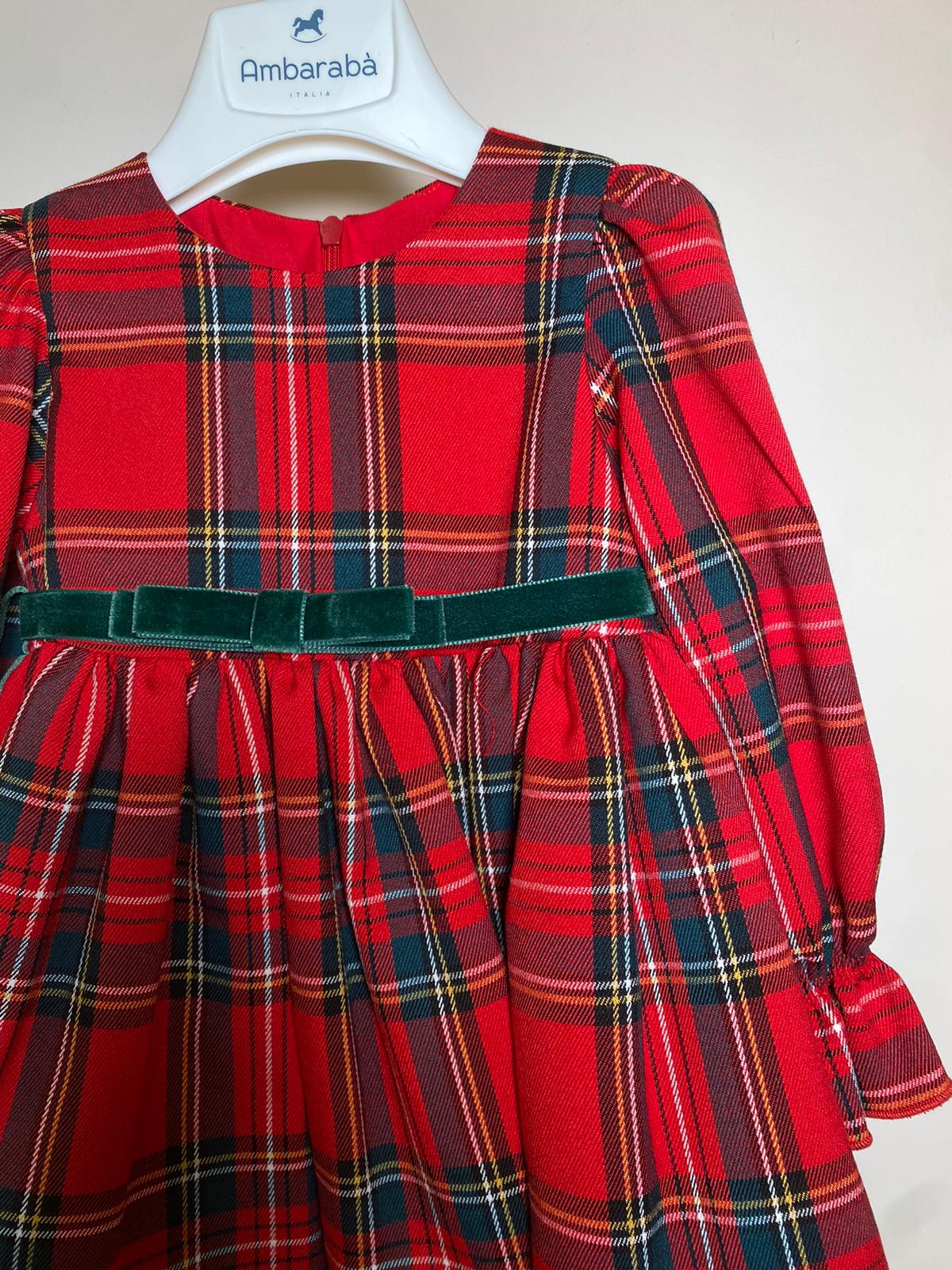 Abito tartan Ambarabà - immagine 2