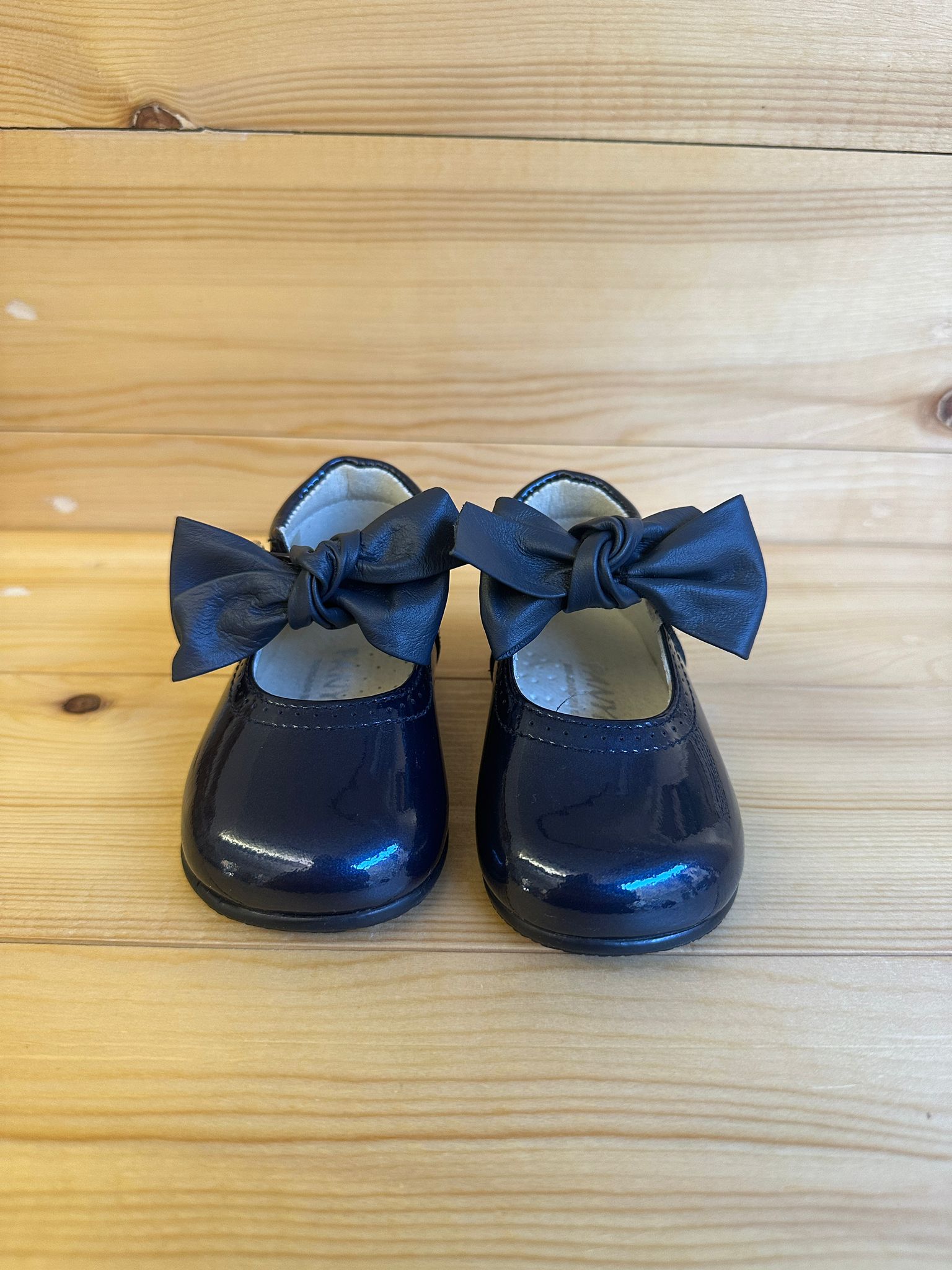 Ballerine blu fiocco Panyno
