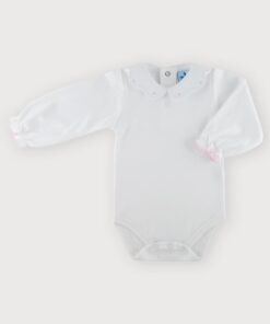 Body con ricamo rosa Sardon