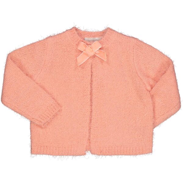 Cardigan rosa salmone Birba