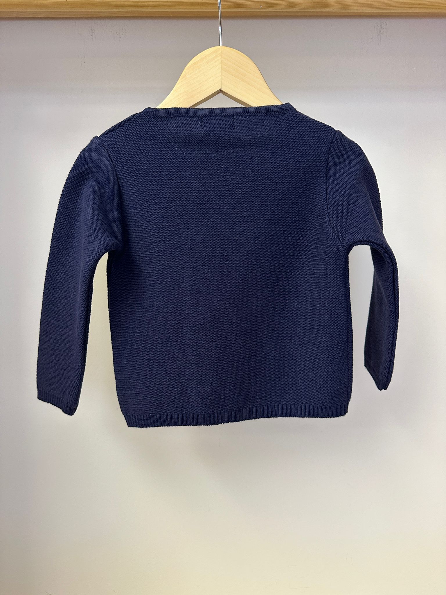 Cardigan doppiopetto blu Ambarabà - immagine 2