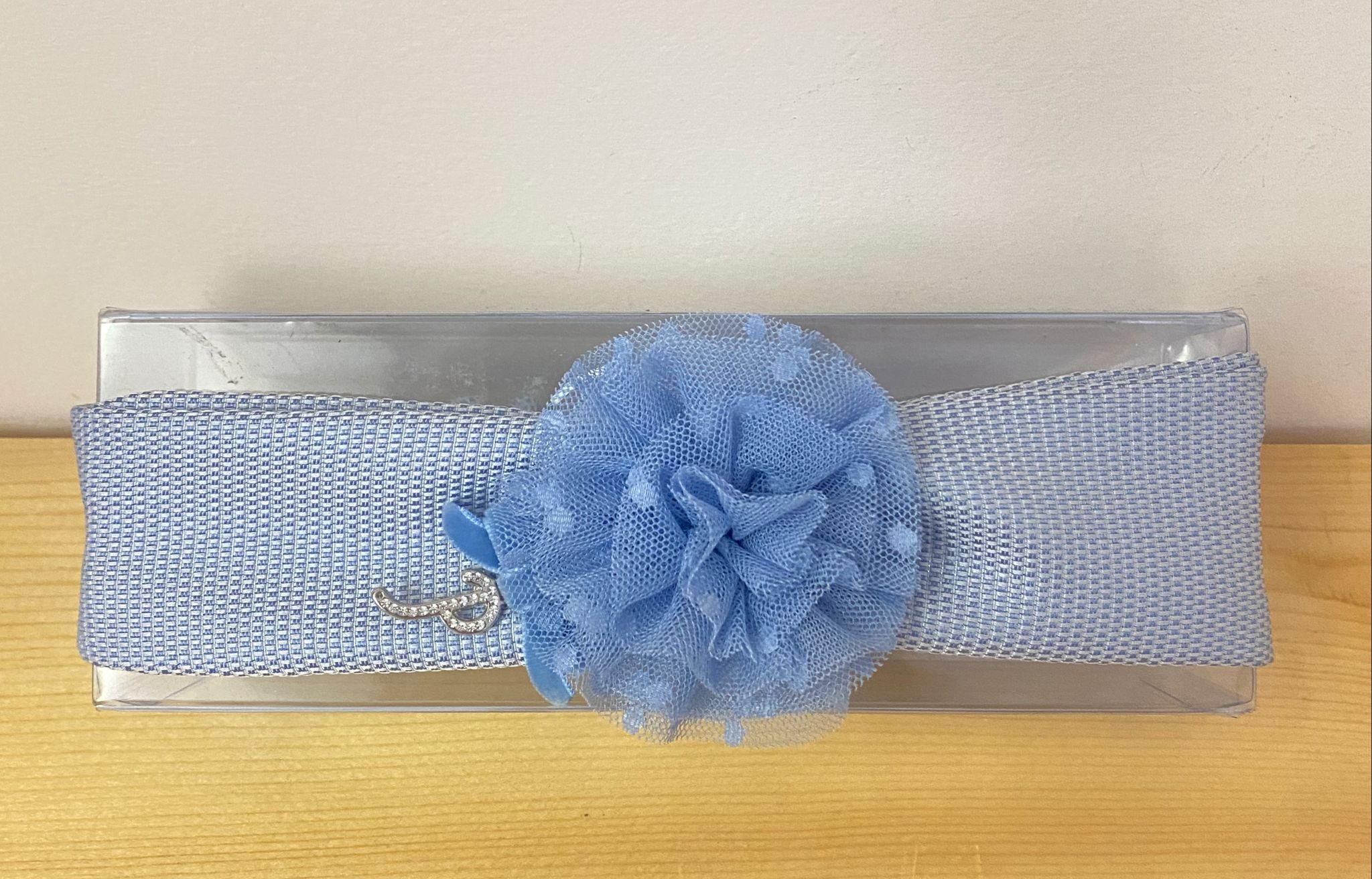 Fascia per capelli celeste Petit - immagine 2