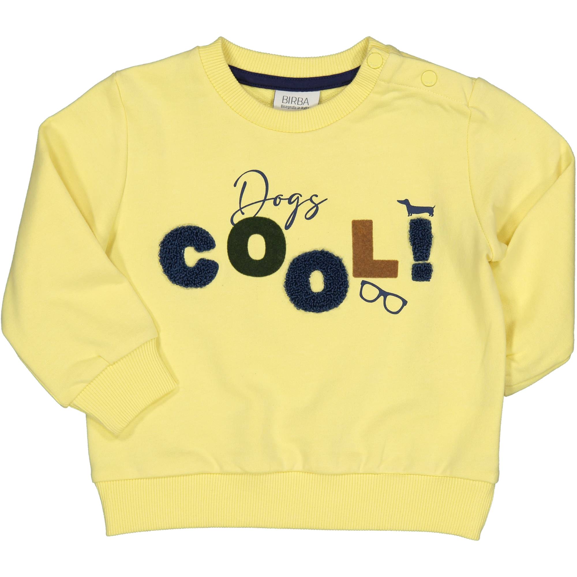 Felpa gialla Birba