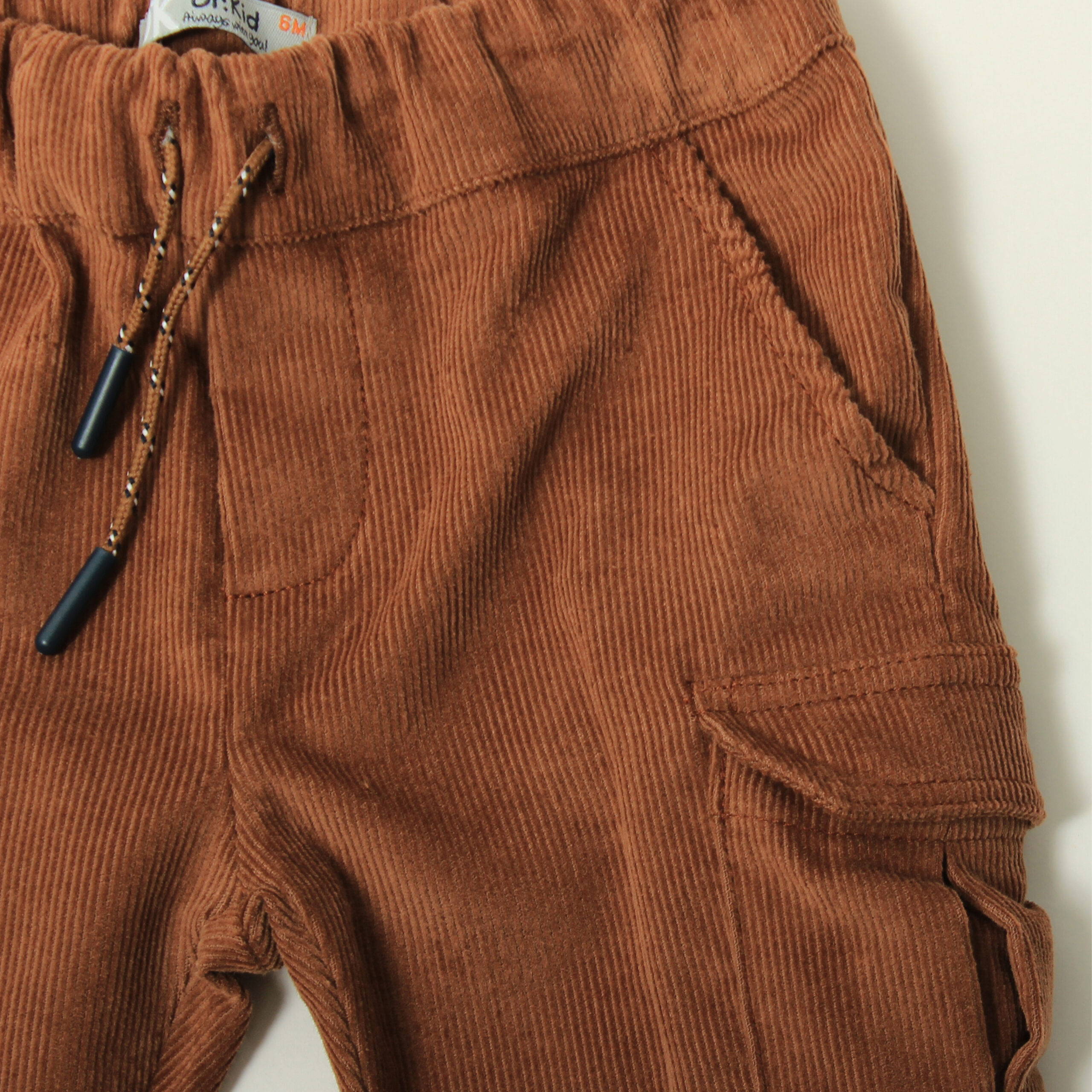 Pantalone cargo marrone Dr. Kid - immagine 2