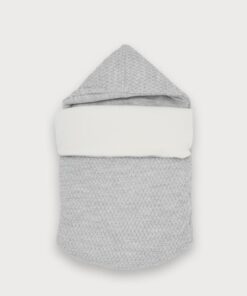 Sacco nanna grigio e bianco Sardon