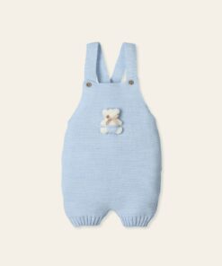 Salopette peluche celeste Mac Ilusion