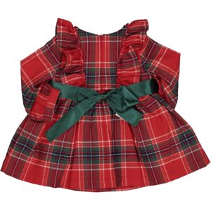 Alternative view of Vestito tartan rosso Birba