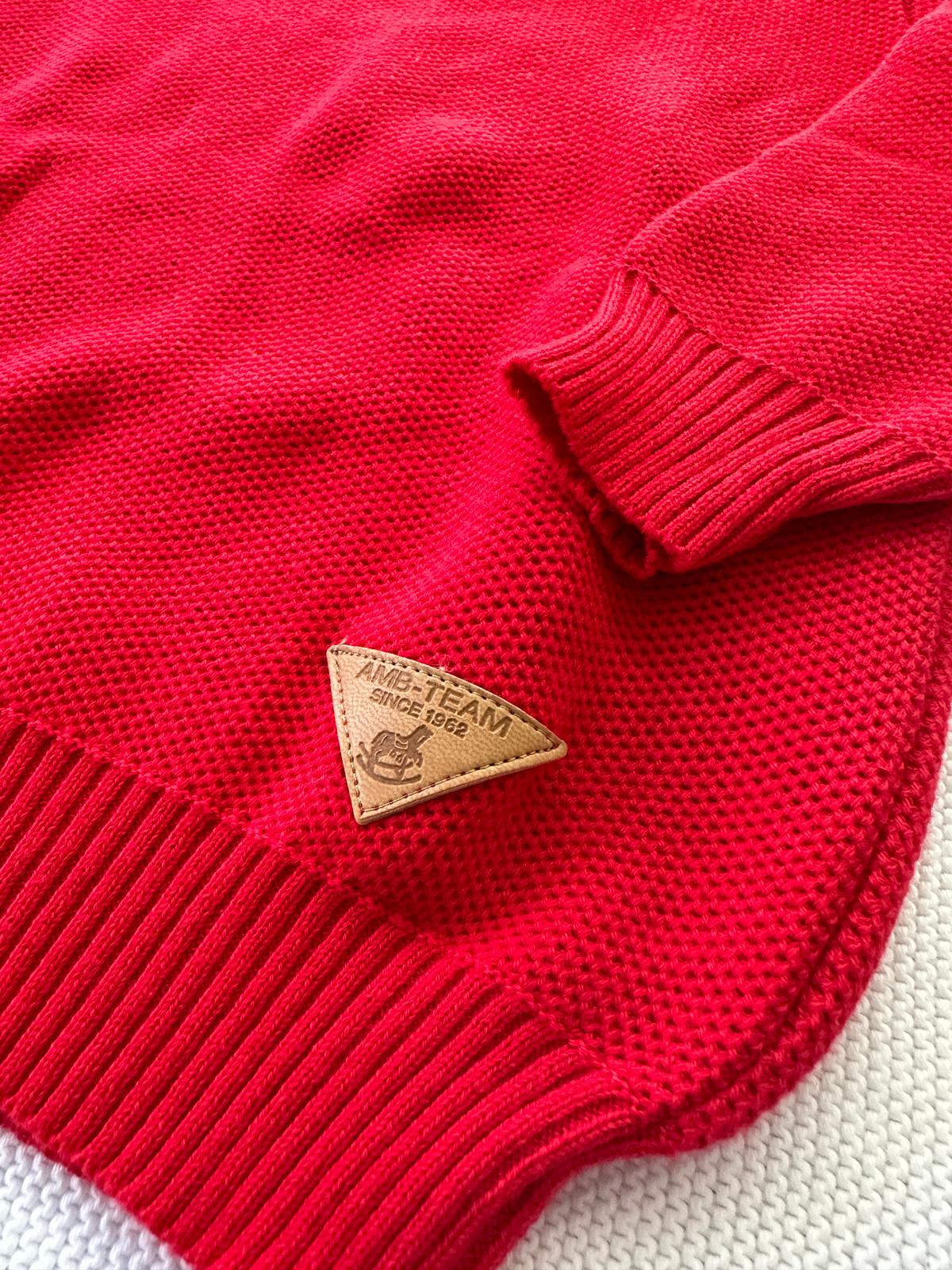 Maglione rosso Ambarabà - immagine 2