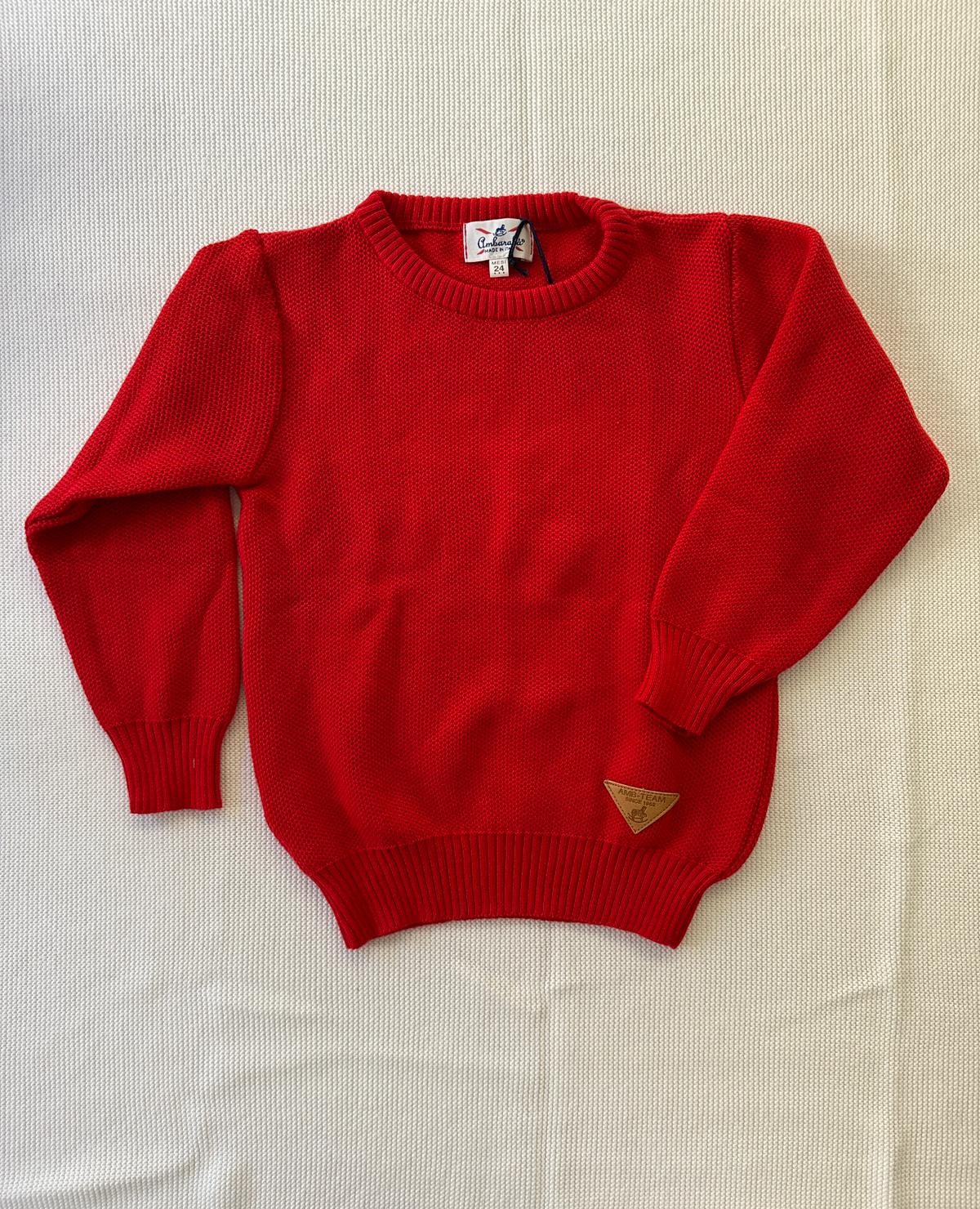 Maglione rosso Ambarabà