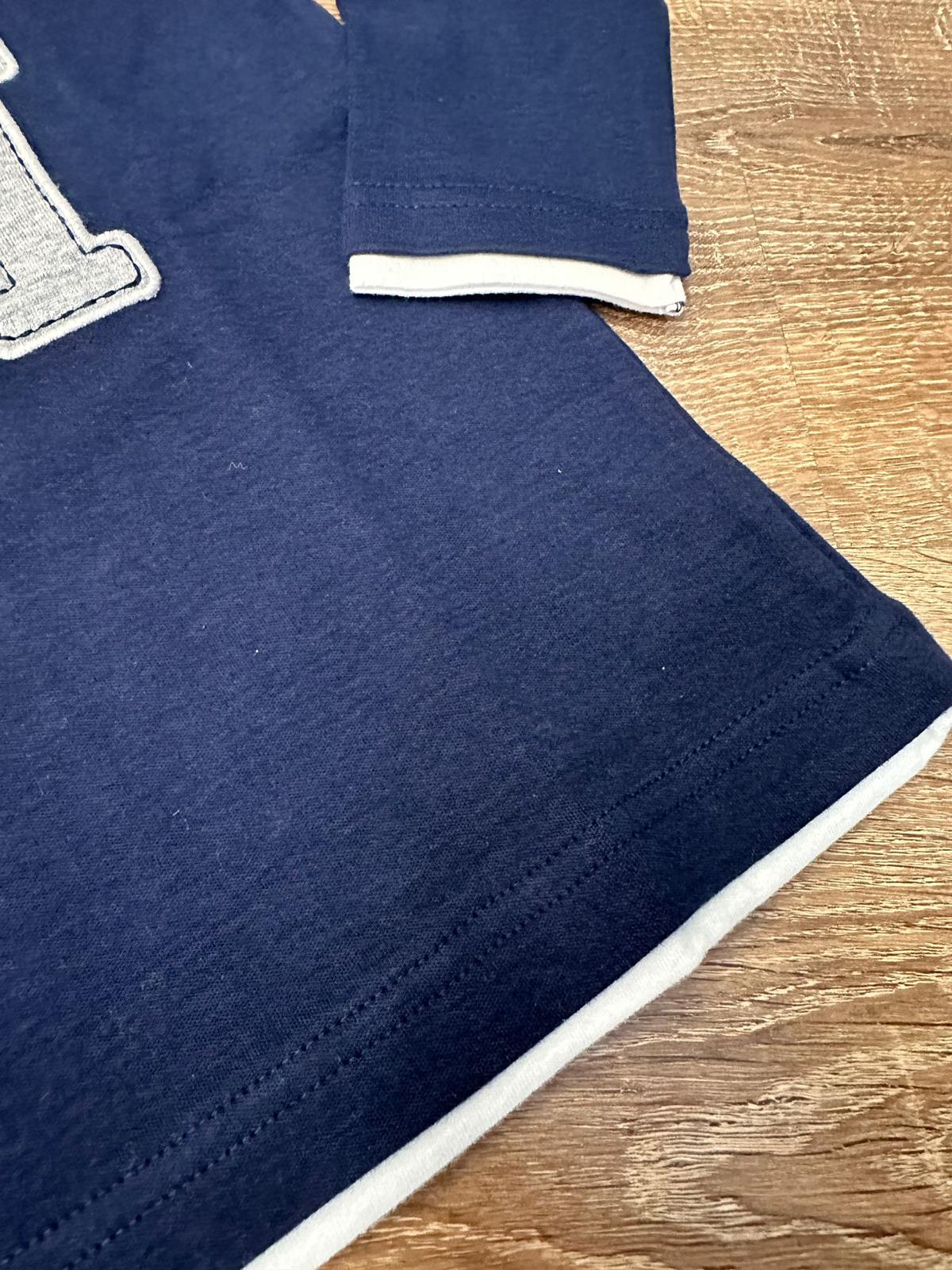 T-shirt blu Hi Birba - immagine 4
