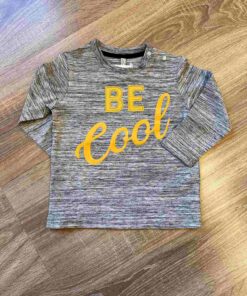 T-shirt grigia e gialla Birba