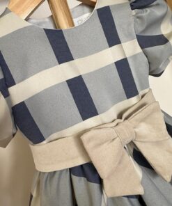 Alternative view of Vestito tartan blu Pure