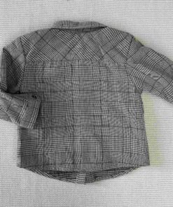 Alternative view of Camicia bianca e nera Principe di Galles