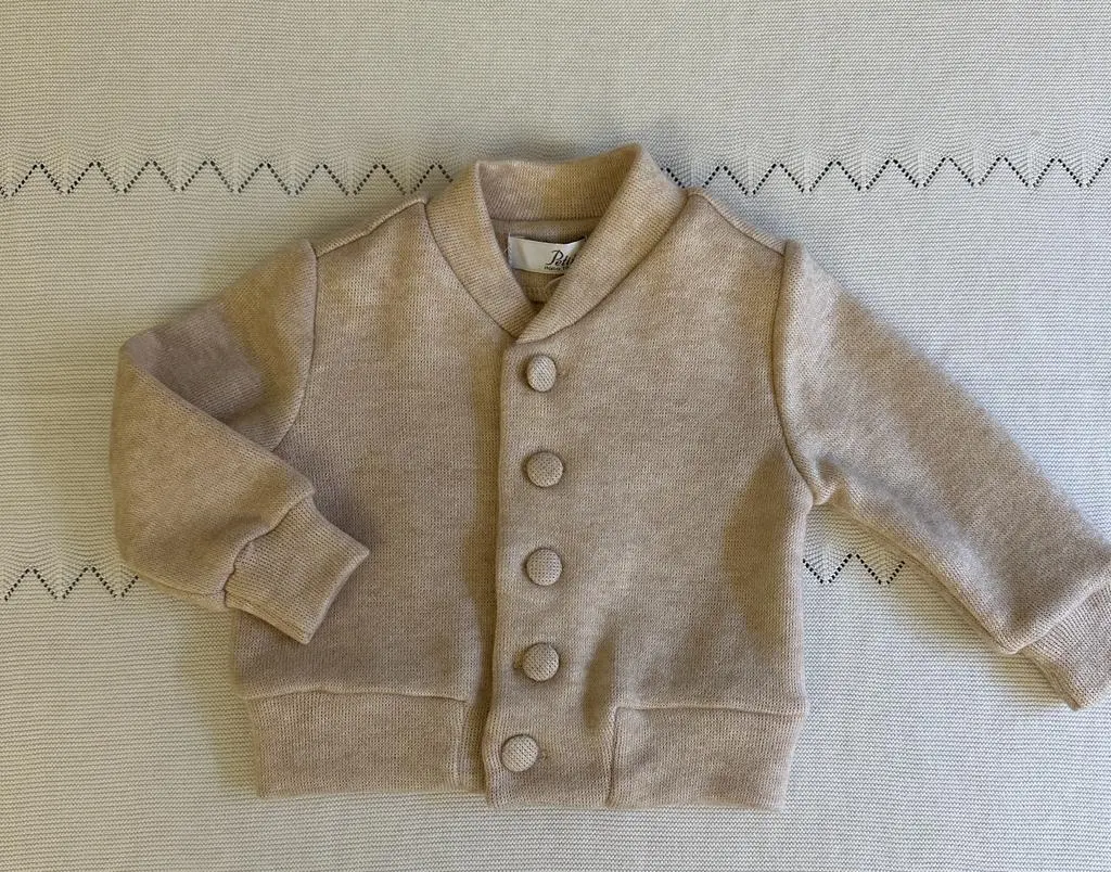 Cardigan beige Petit