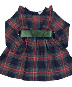 Vestito tartan blu Birba