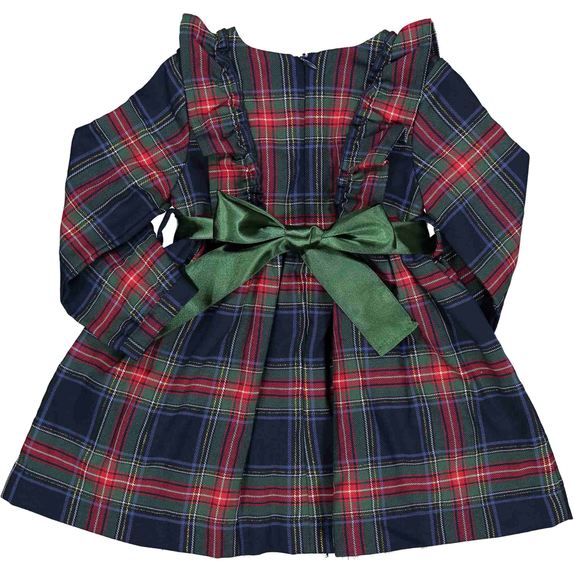 Vestito tartan blu Birba - immagine 2