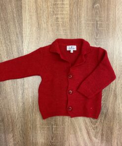 Cardigan rosso Ambarabà
