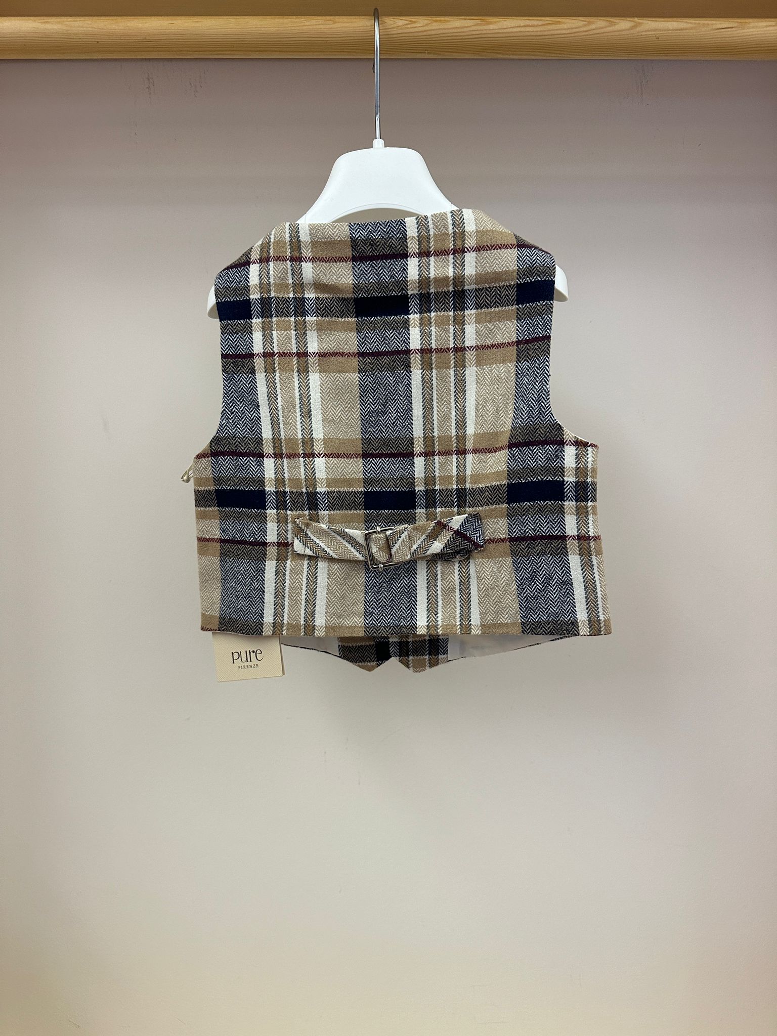 Gilet in tartan Pure - immagine 3