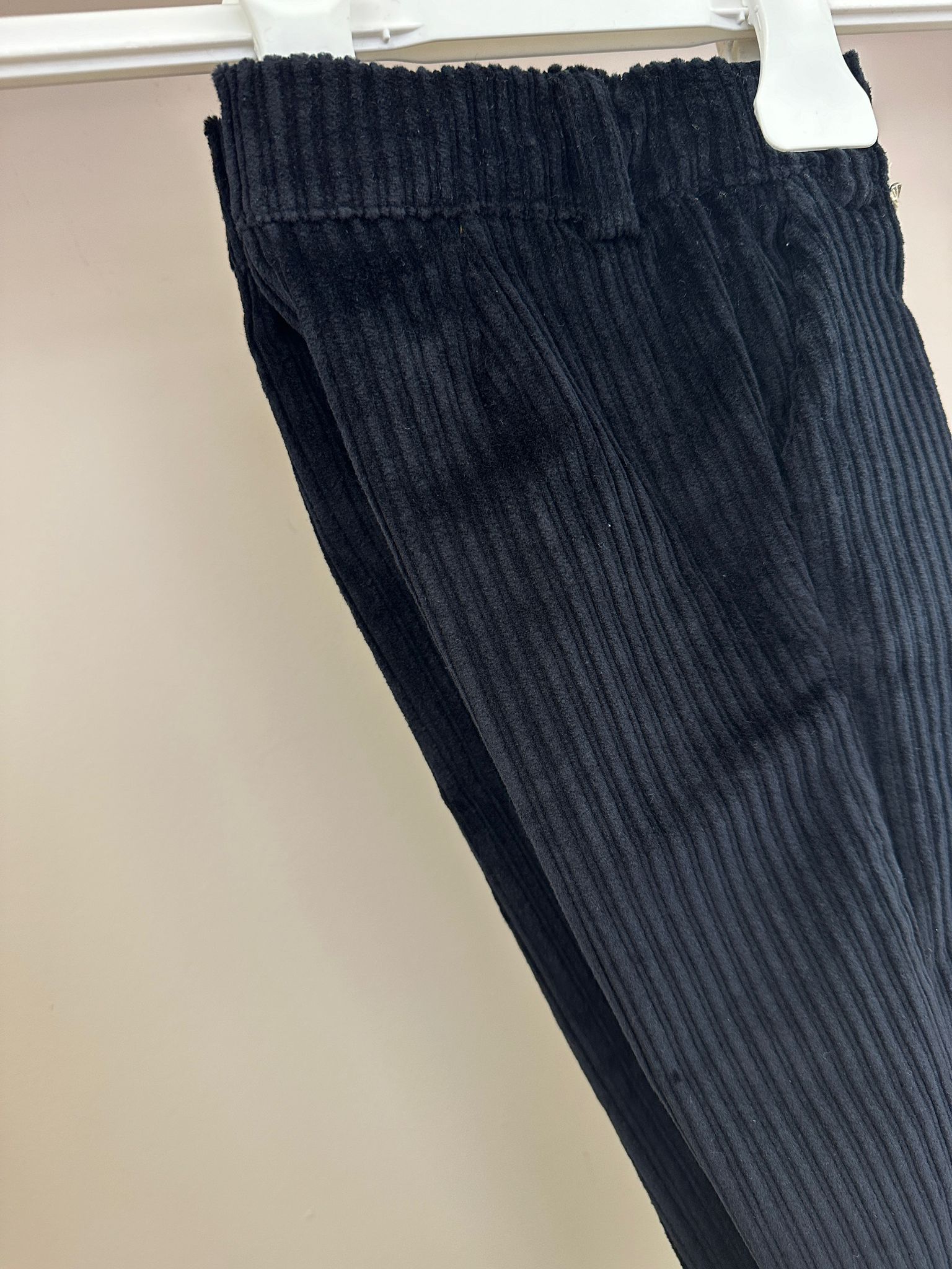 Pantalone blu a costine Pure - immagine 3