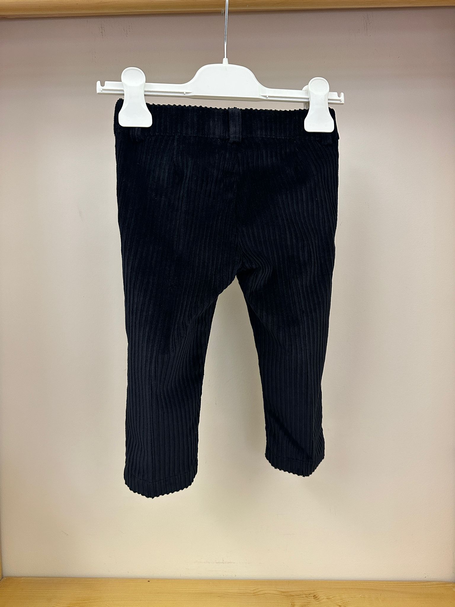 Pantalone blu a costine Pure - immagine 4