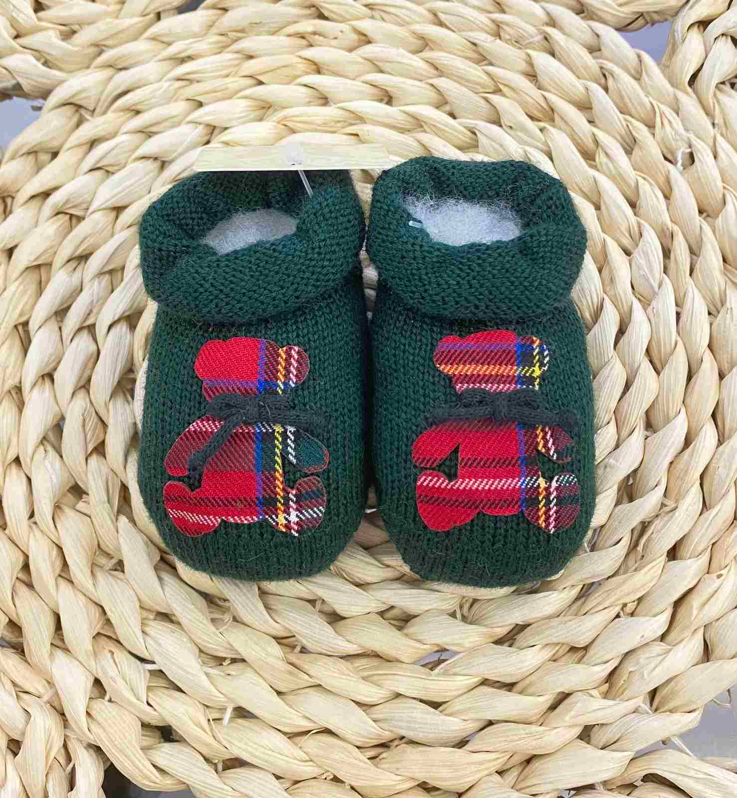 Babbucce orsetto tartan Story Loris