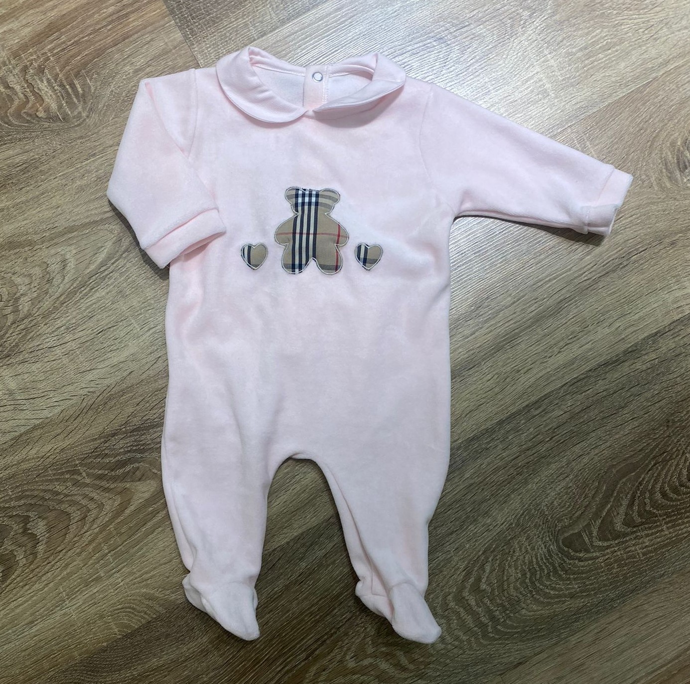 Tutina rosa cuore orso cuore Biribò