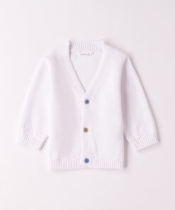 Cardigan bottoni colorati Minibanda