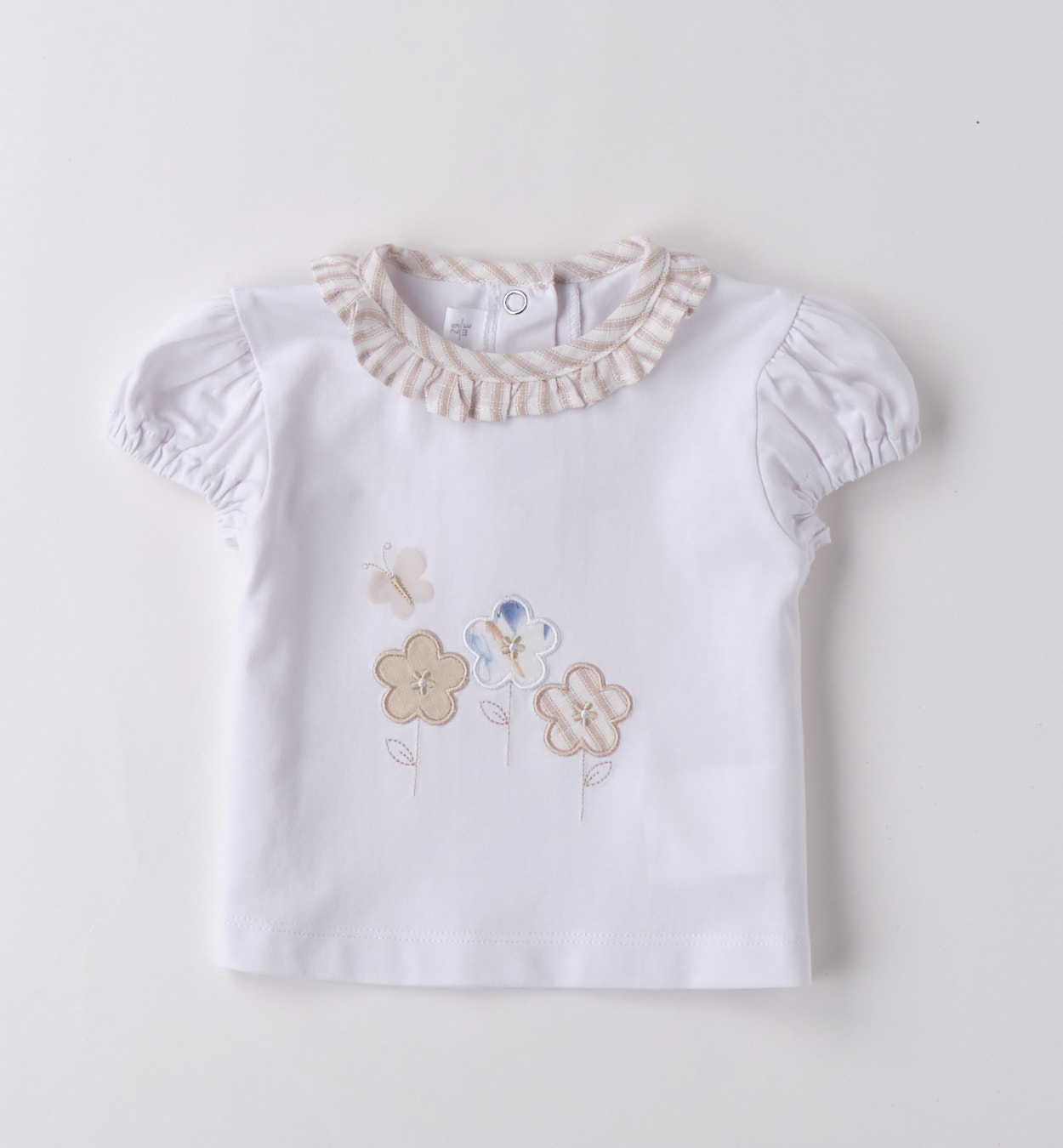 T-shirt fiorellini Minibanda