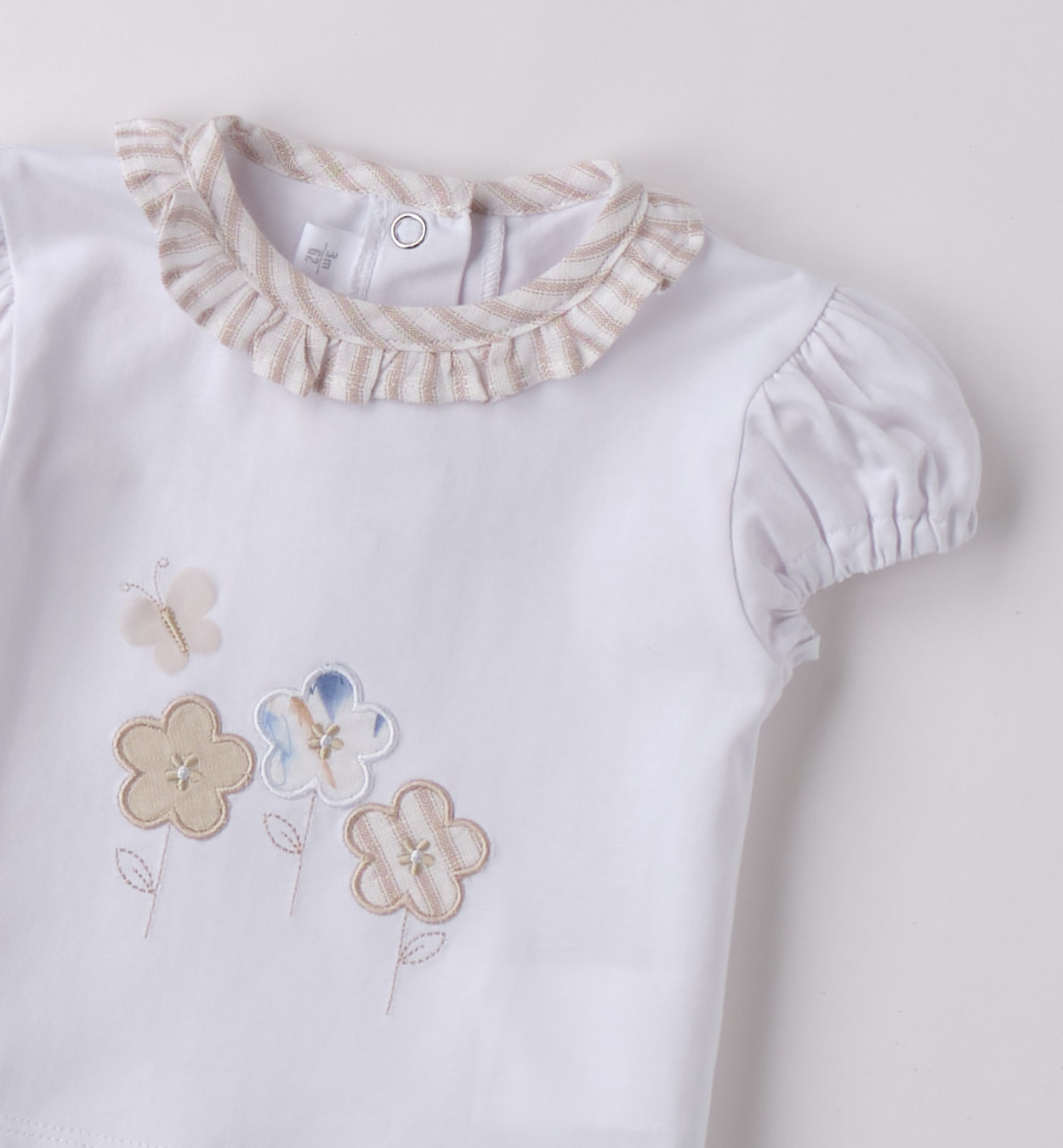T-shirt fiorellini Minibanda - immagine 2