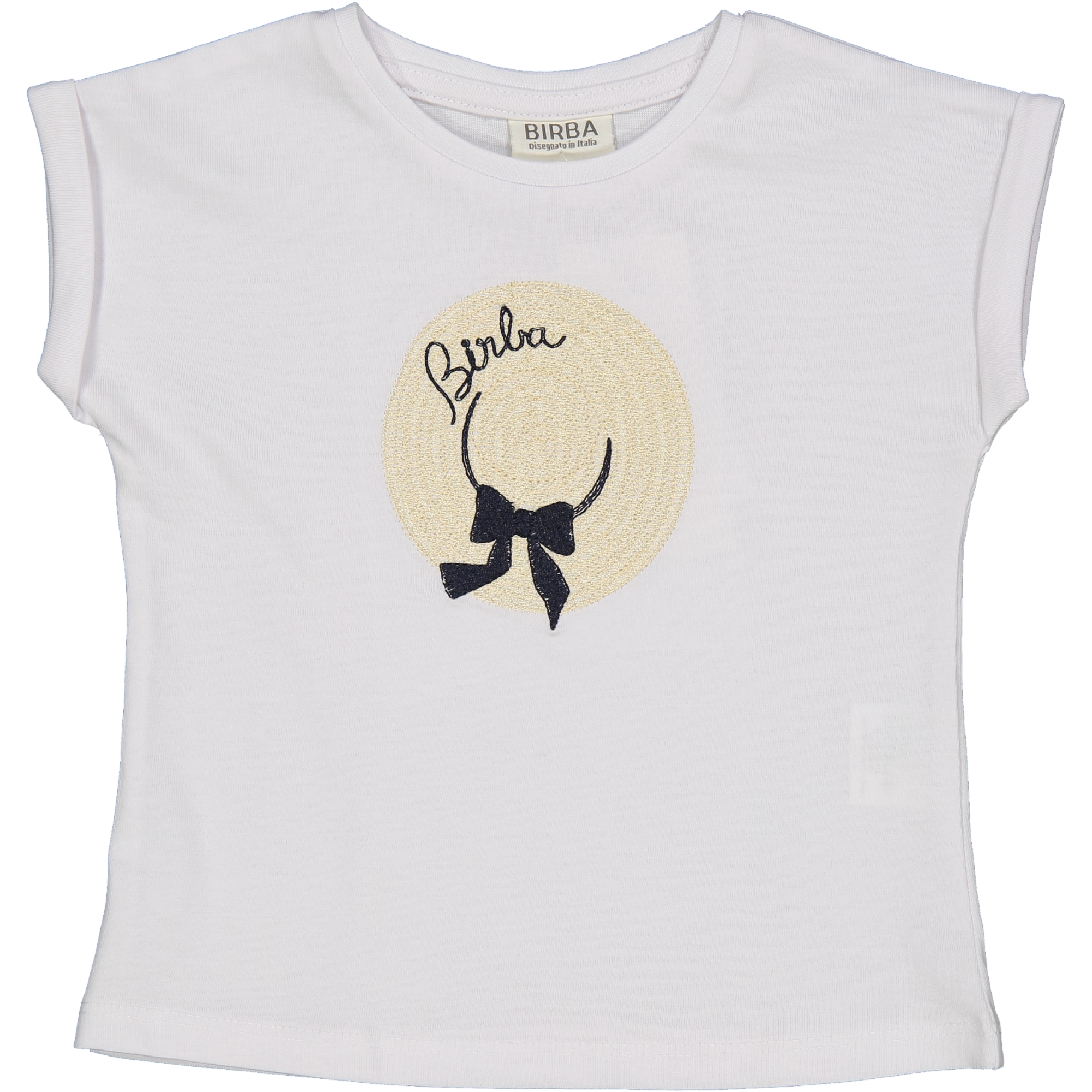 T-shirt cappellino di paglia Birba