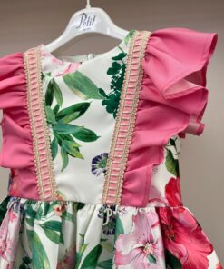 Alternative view of Abito fiorato Petit