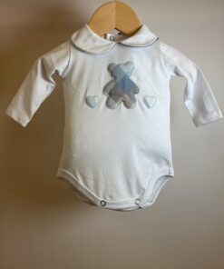 Body orso tartan celeste
