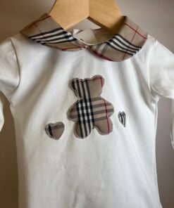 Alternative view of Body orso con cuori tartan