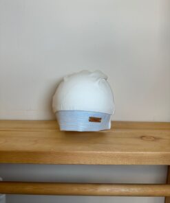 Cappellino bianco e celeste Ninnaoh