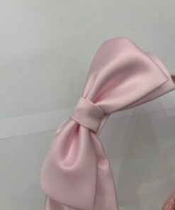 Alternative view of Cerchietto fiocco rosa Ambarabà