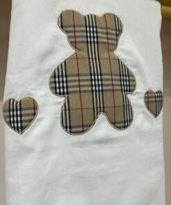Alternative view of Copertina con orso tartan