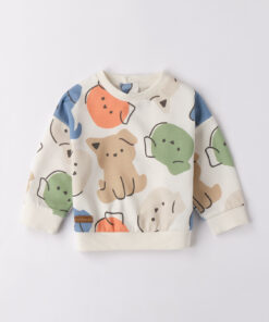 Felpa cagnolini minibanda