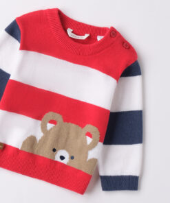 Alternative view of Maglioncino a righe Minibanda