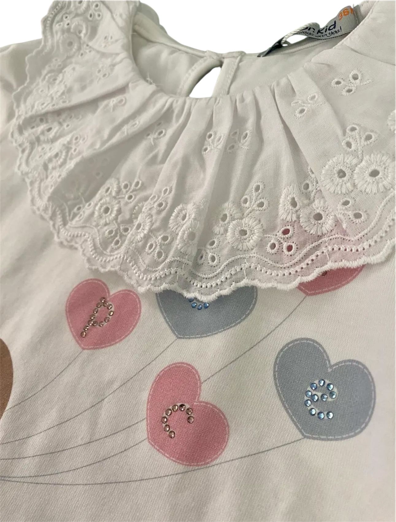 T-Shirt bianca Dr. Kid - immagine 2