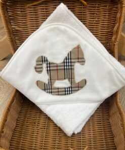 Triangolo cavalluccio tartan