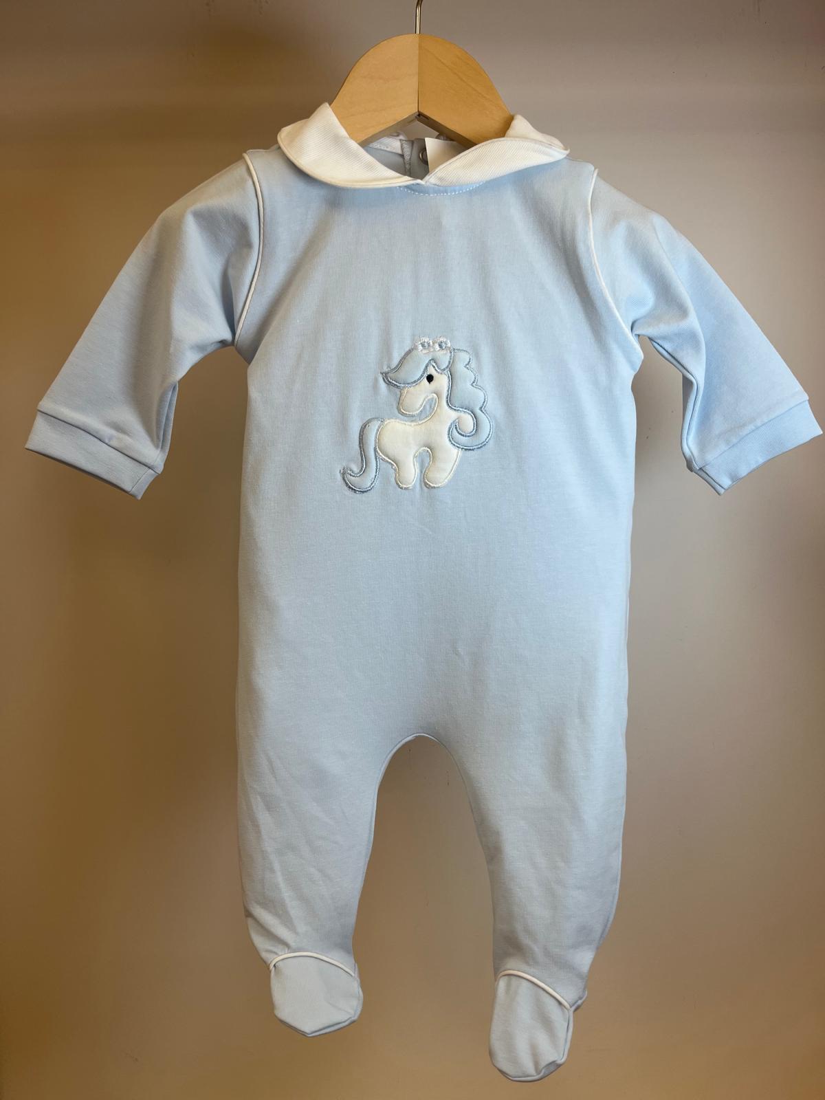 Tutina unicorno celeste